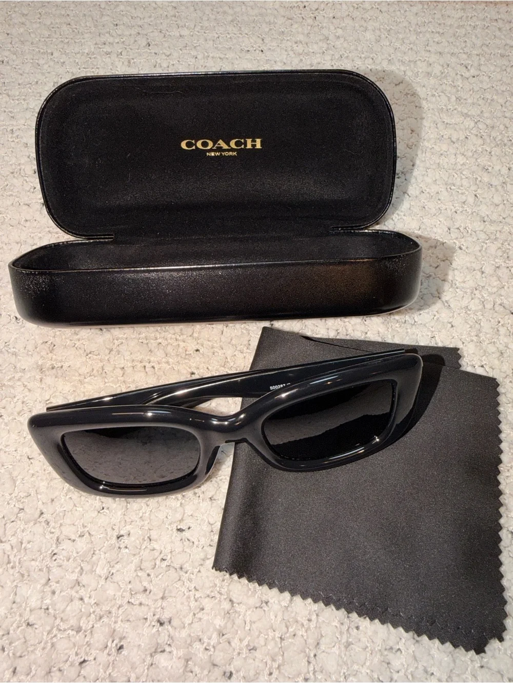 Coach Black sunglasses with Case